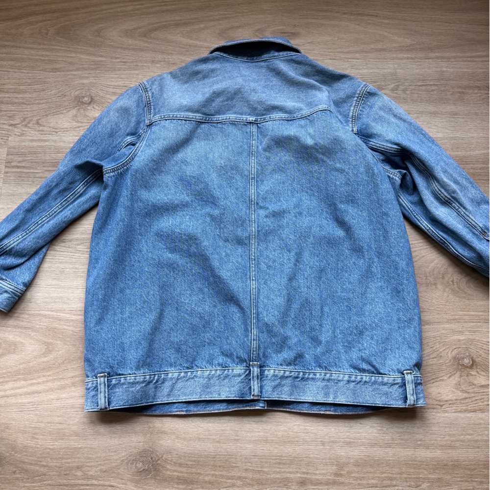 Madewell Light Wash Denim Jacket size 1x - Picture 3 of 8